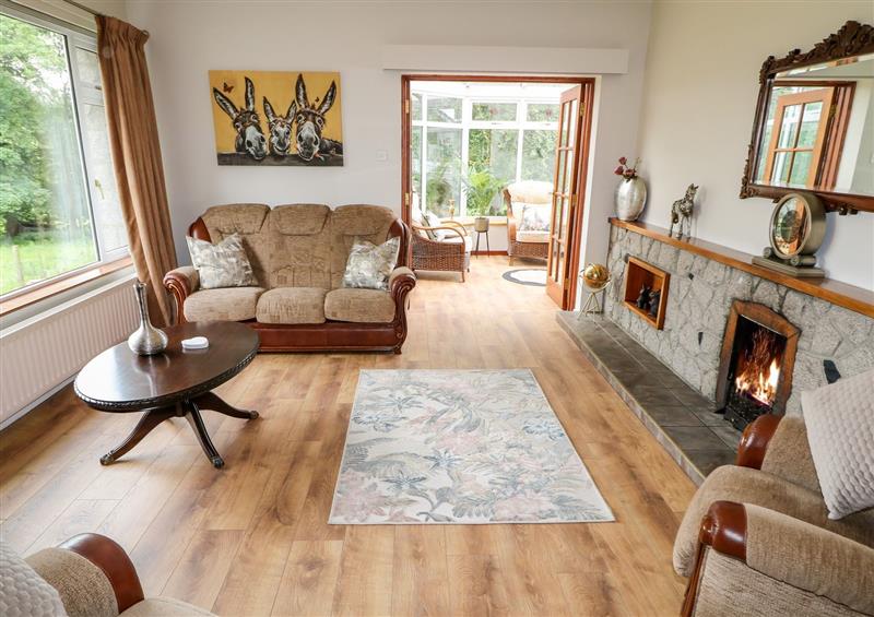 This is the living room at Glebe Farm Cottage, Rathfriland