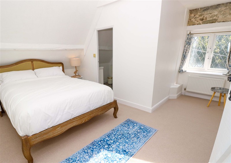 One of the 4 bedrooms at Glebe Garth, Chale near Niton