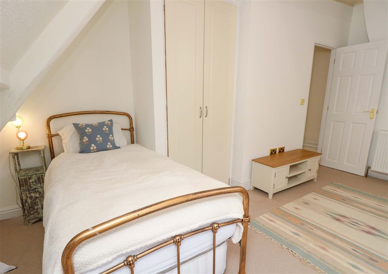 One of the bedrooms at Glebe Garth, Chale near Niton