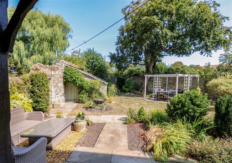 The garden in Glebe Garth at Glebe Garth, Chale near Niton