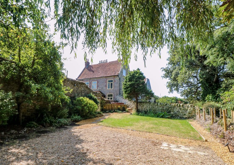 The garden at Glebe Garth, Chale near Niton