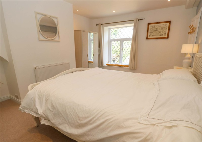 This is a bedroom at Glebe Garth, Chale near Niton