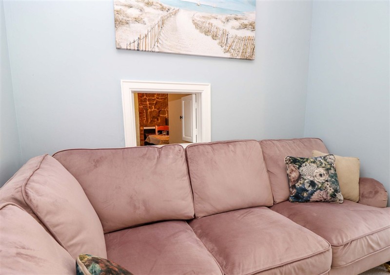 This is the living room at Glebe Garth, Chale near Niton
