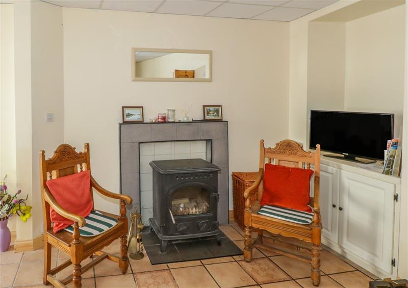 The living area at Glebe House, Ballinrobe