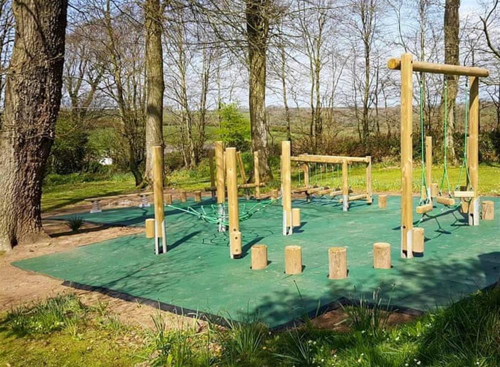 Children’s play area at Poachers Cottage, 