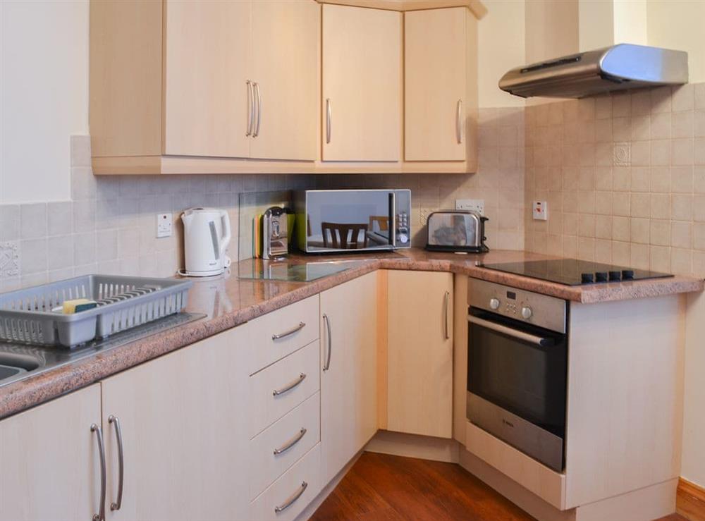 Well appointed kitchen at Glen Apartment in Aviemore, Inverness-Shire