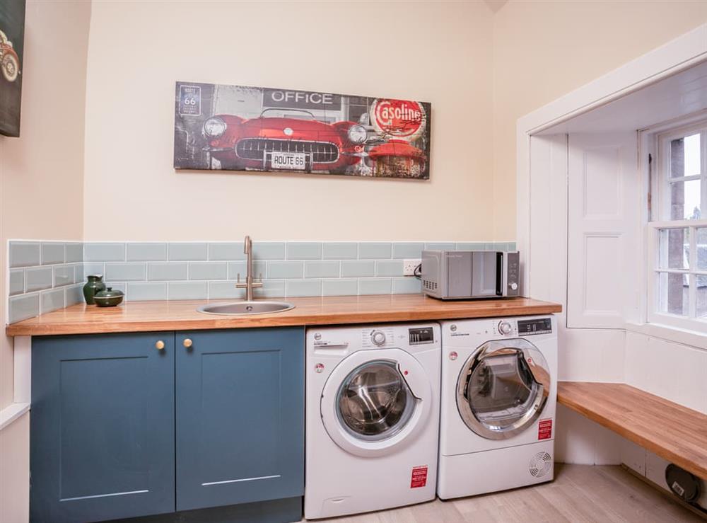 Utility room at Glen Apartment in Brechin, Angus