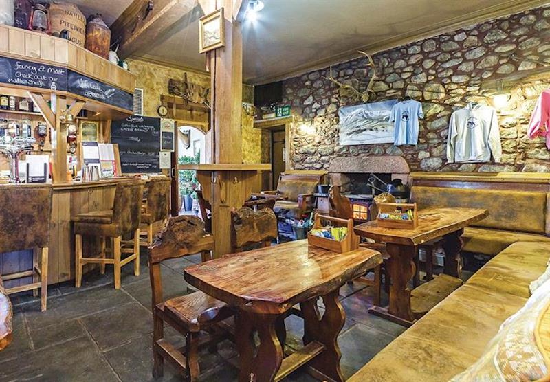 Glen Clova Hotel bar at Glen Clova Lodges in Nr Kirriemuir, Southern Highlands