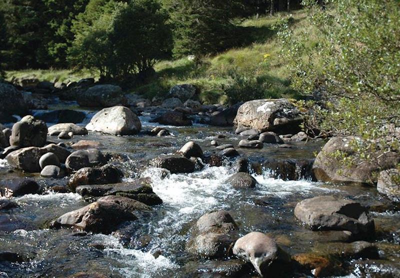 Glen Clova at Glen Clova Lodges in Nr Kirriemuir, Southern Highlands