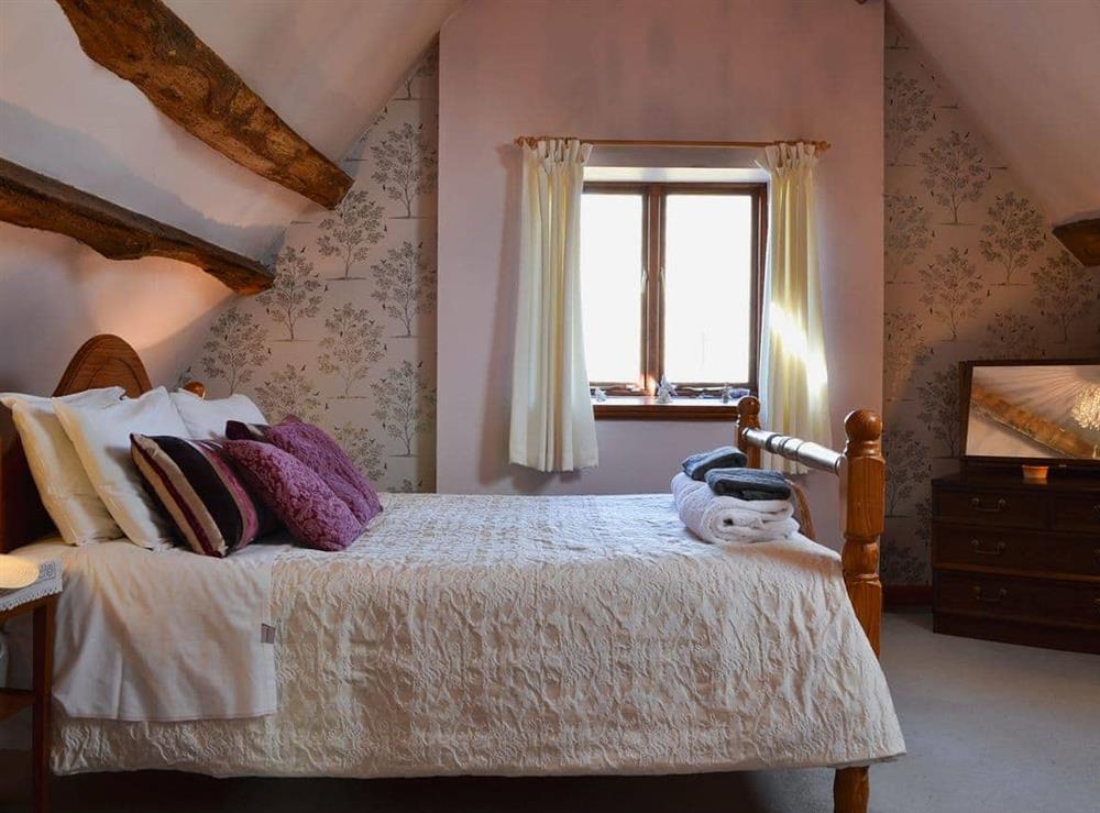Double bedroom at Glen Cottage in Marstow, near Ross-On-Wye, Herefordshire