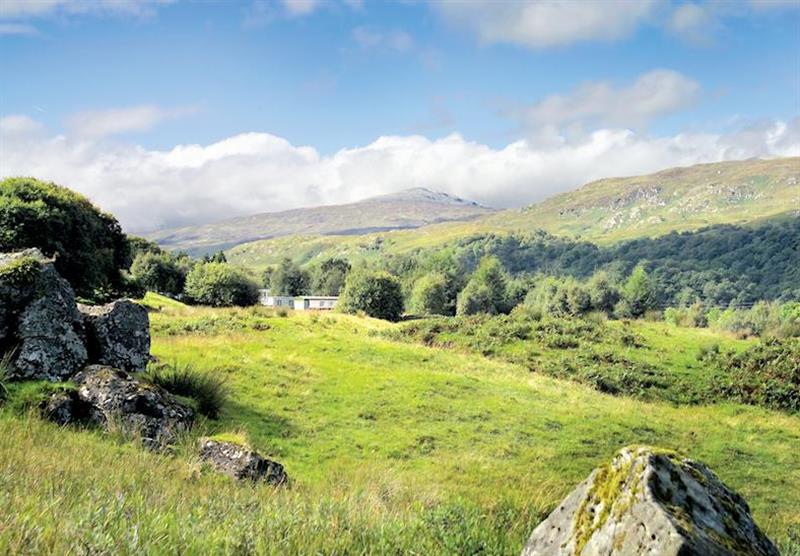 Spectacular scenery at Glen Dochart in Perthshire, Scotland