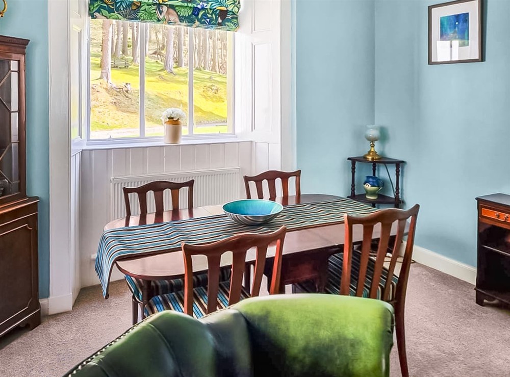 Living room at Glen Doll Cottage in Glen Clova, Angus