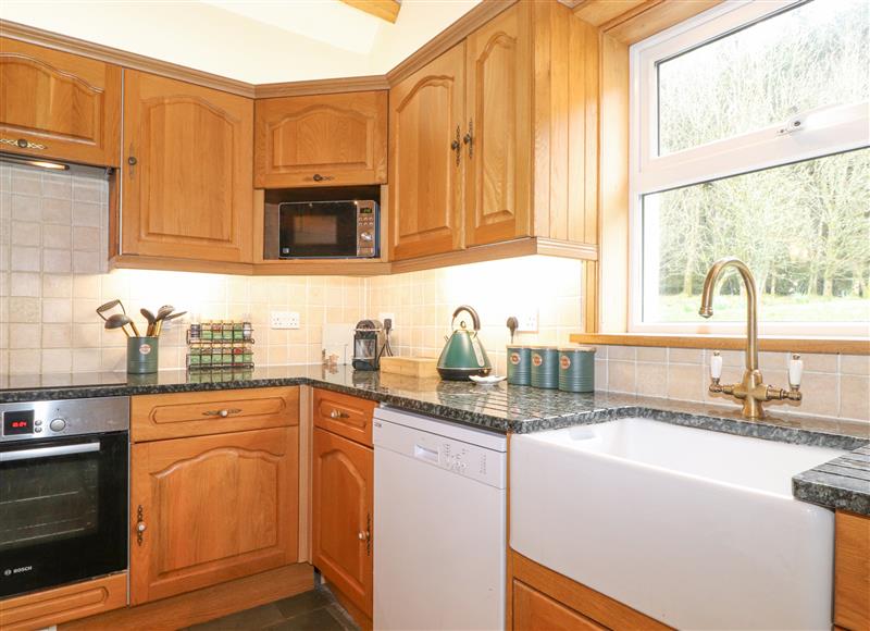 This is the kitchen at Glen View, Dunscore near Dumfries