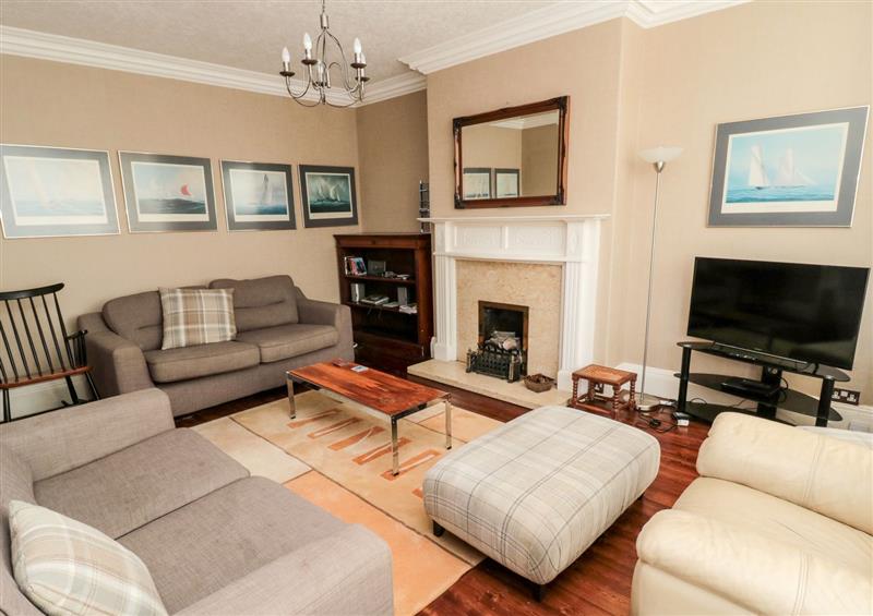 Enjoy the living room at Glenander, Bamburgh near Seahouses