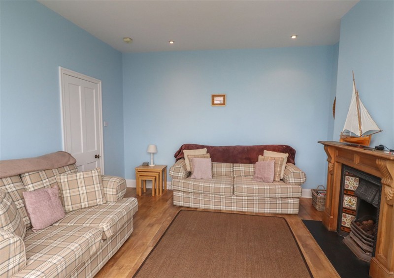 Relax in the living area at Glenavon, Seahouses