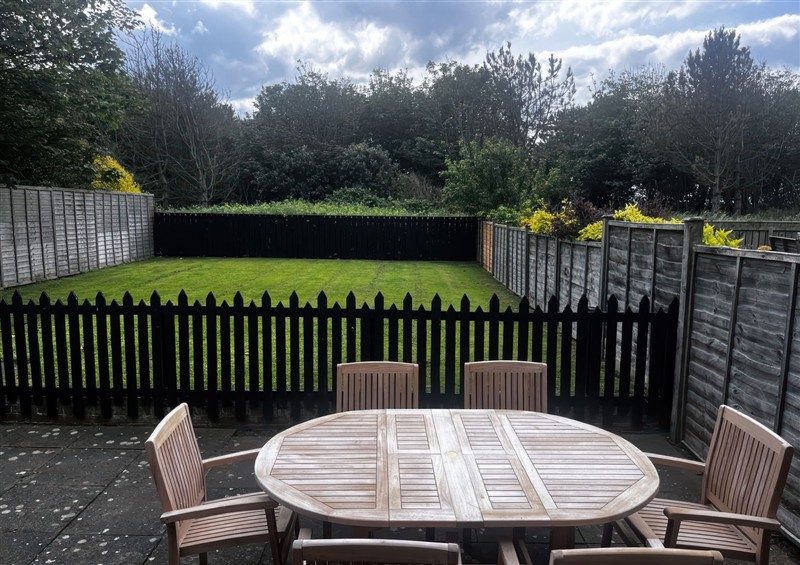 This is the garden at Glenavon, Seahouses