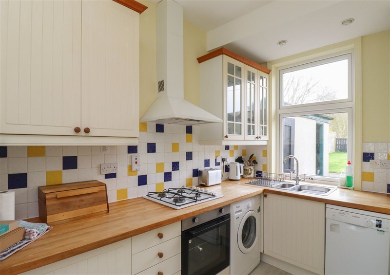 This is the kitchen at Glenavon, Seahouses