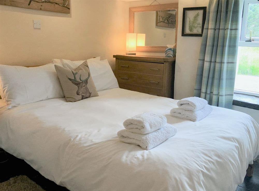 Double bedroom at Glencoe Haven in Ballachulish, near Glencoe, Argyll