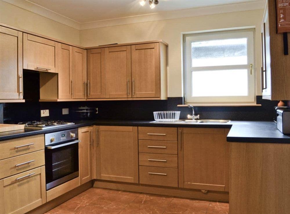 Kitchen at Glencroft in Portpatrick, near Stranraer, Dumfries and Galloway, Wigtownshire