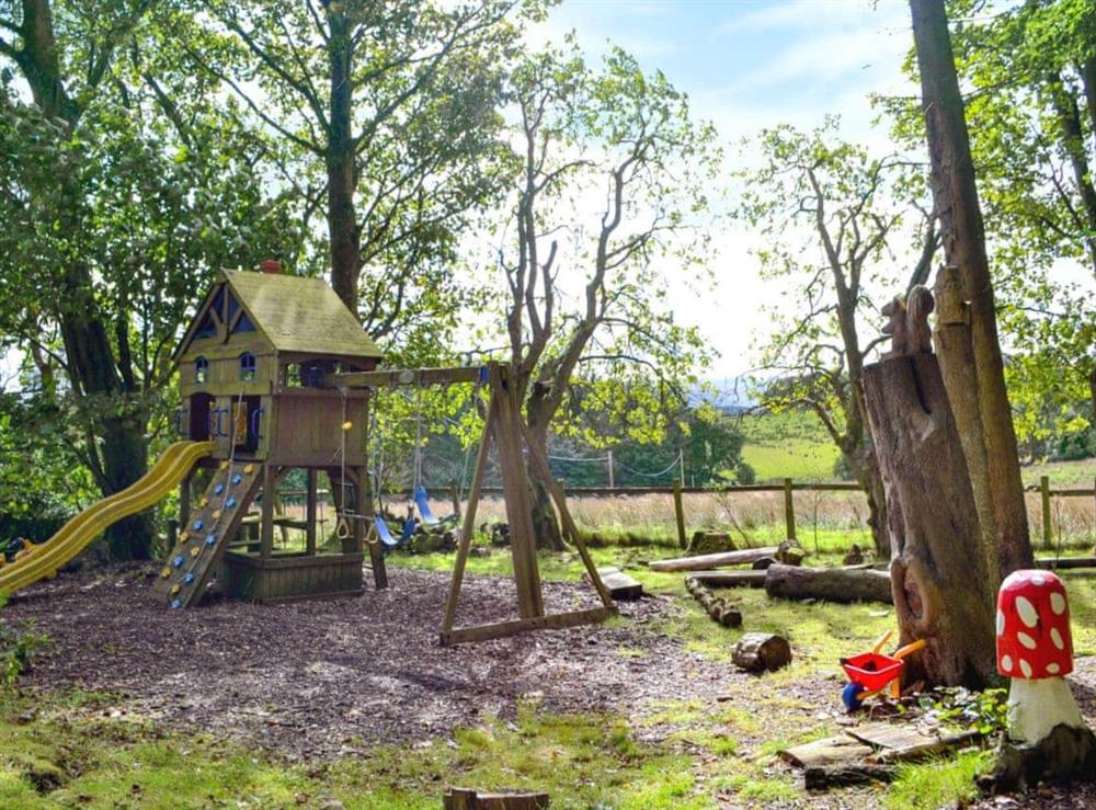 Children’s play area at Glendale Cottage, 