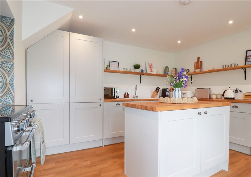 The kitchen at Glendale, Trelights near Port Isaac