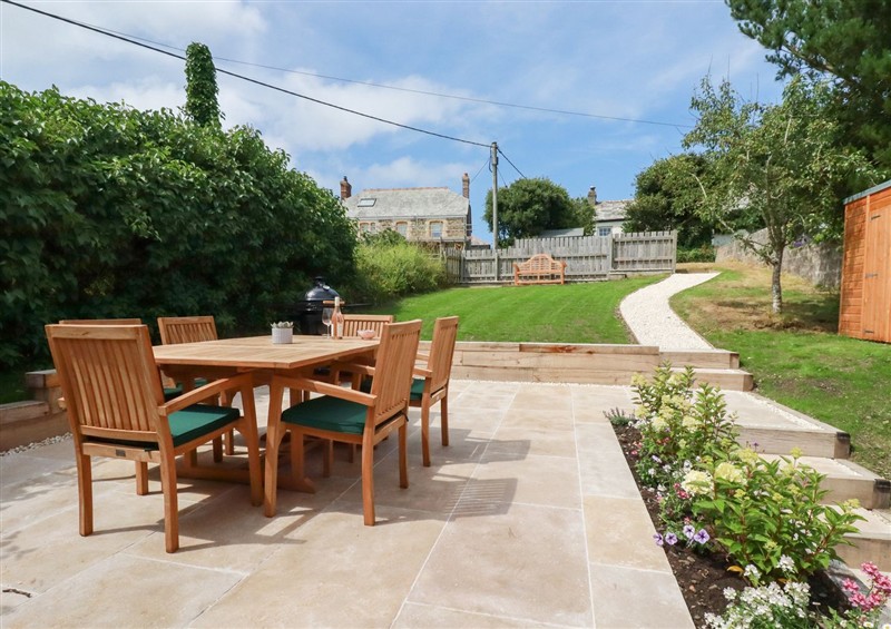 This is the garden at Glendale, Trelights near Port Isaac