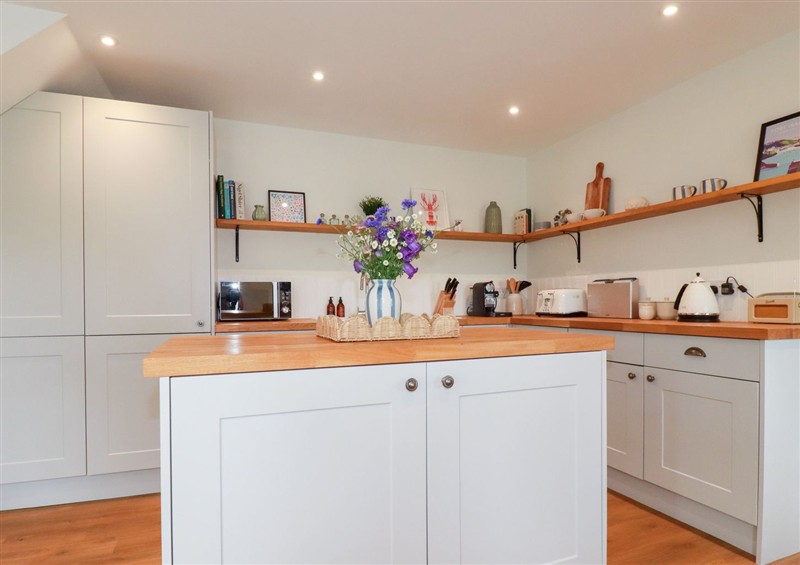 This is the kitchen (photo 2) at Glendale, Trelights near Port Isaac