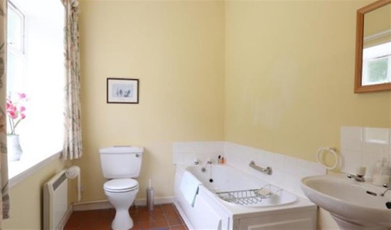 The bathroom at Glenfarg House, Glenfarg