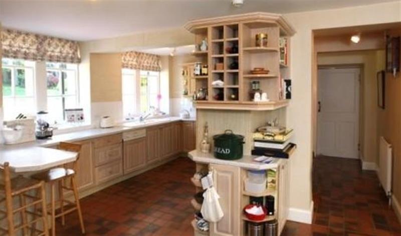 This is the kitchen at Glenfarg House, Glenfarg