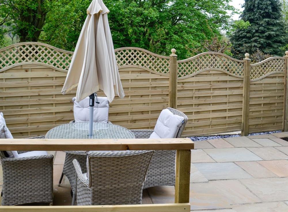 Outdoor area at Glenfield in Long Lee, near Keighley, West Yorkshire