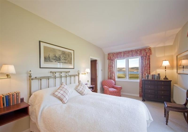 This is a bedroom at Glenforsa House, Salen