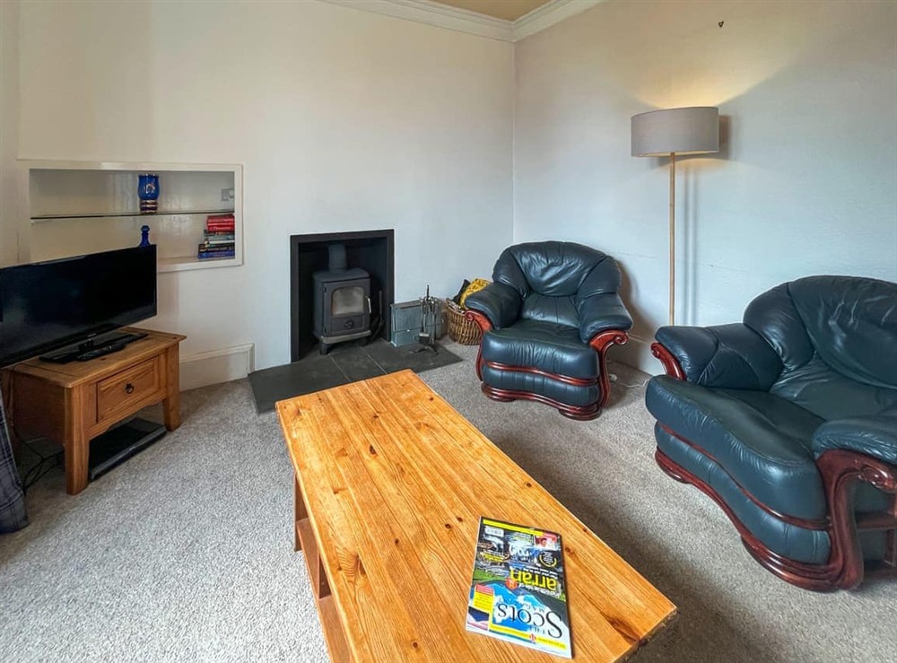 Living area at Glenfyne Apartment in Ardrishaig, near Lochgilphead, Argyll