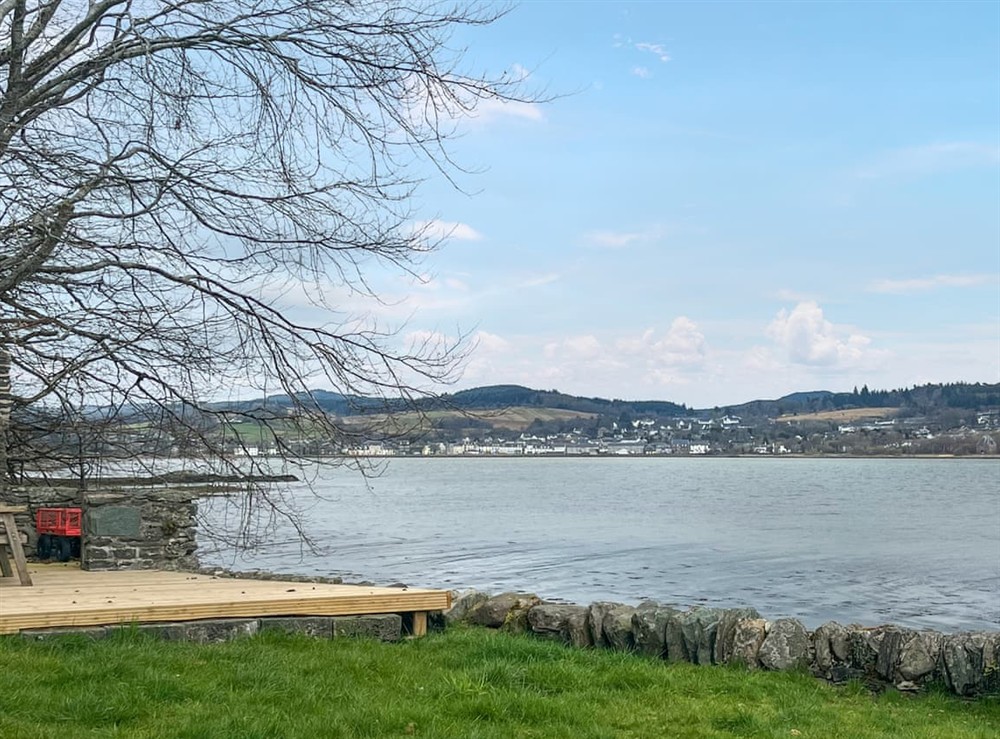 View at Glenfyne Apartment in Ardrishaig, near Lochgilphead, Argyll