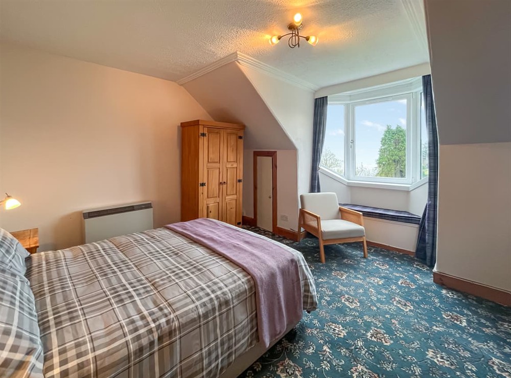 Double bedroom (photo 2) at Glengilp Apartment in Ardrishaig, near Lochgilphead, Argyll