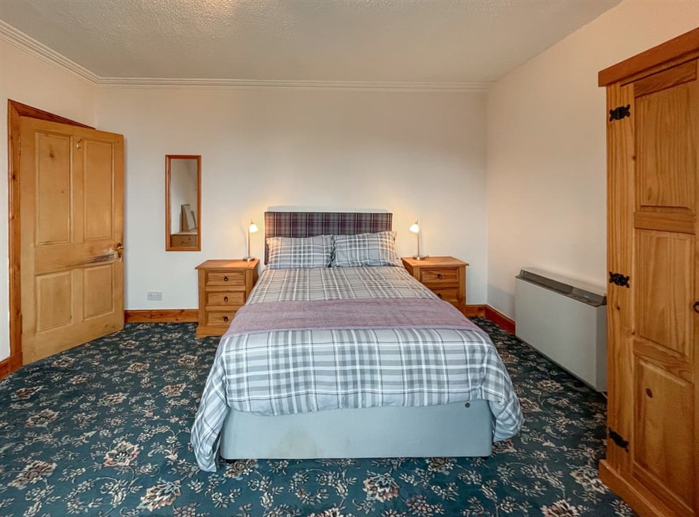 Double bedroom at Glengilp Apartment in Ardrishaig, near Lochgilphead, Argyll