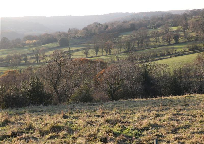 Rural landscape at Glenhurst, Holmesfield near Dronfield