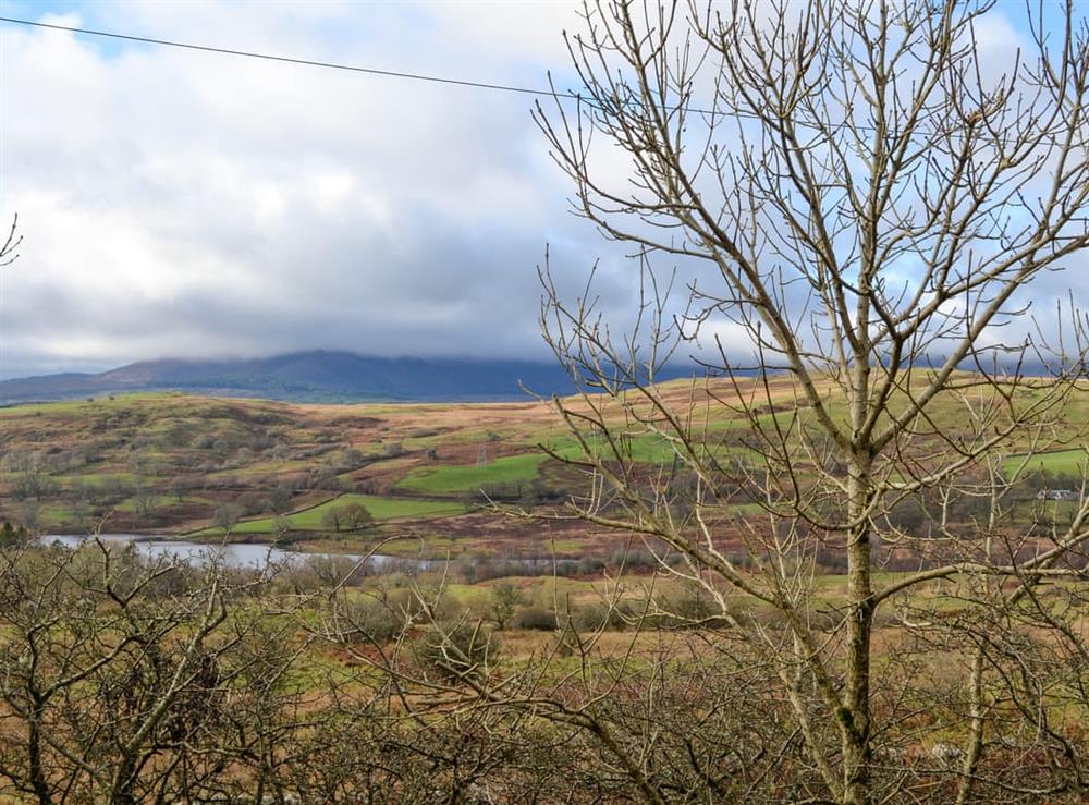 View at Glenkens Lodge in Darly, near Castle Douglas, Kirkcudbrightshire