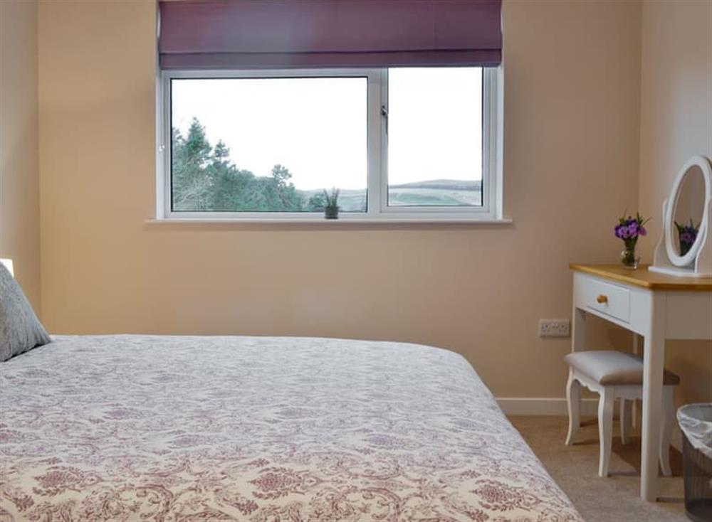 Peaceful double bedroom at Braemorlich, 