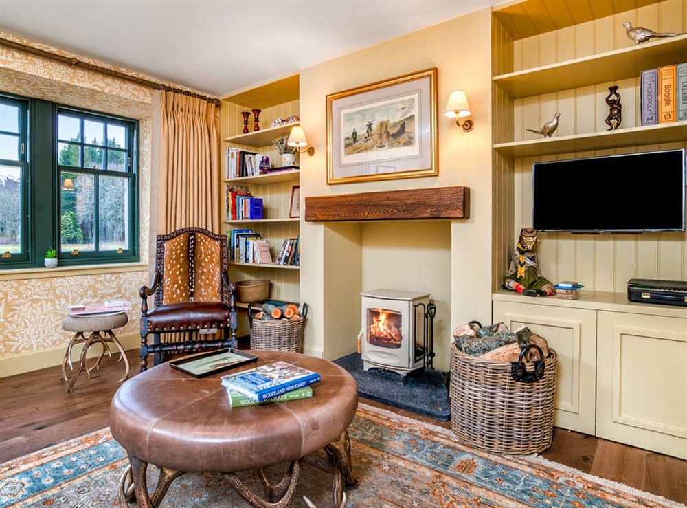 Living area at Dalgrassick, 