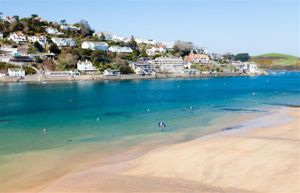 Great sandy beaches across the estuary from Salcombe (accessed by passenger ferry) at Glenleigh, Salcombe