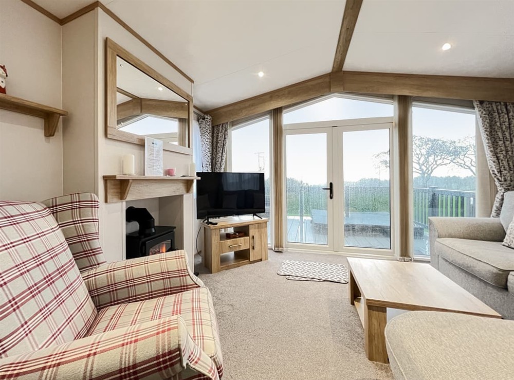 Living area at Glenmoore 23 in St Andrews, Fife