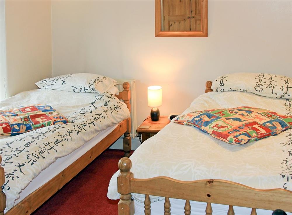 Twin bedroom at Glenmore Cottage in Ambleside, Cumbria