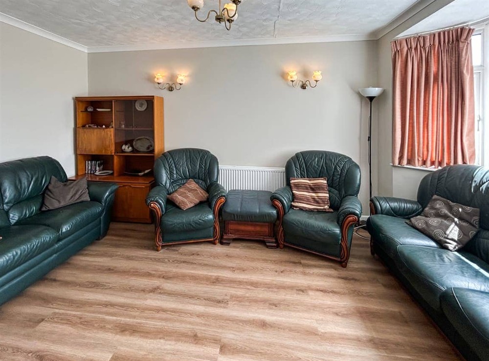 Living area at Glenmore Garden in Weymouth, Dorset