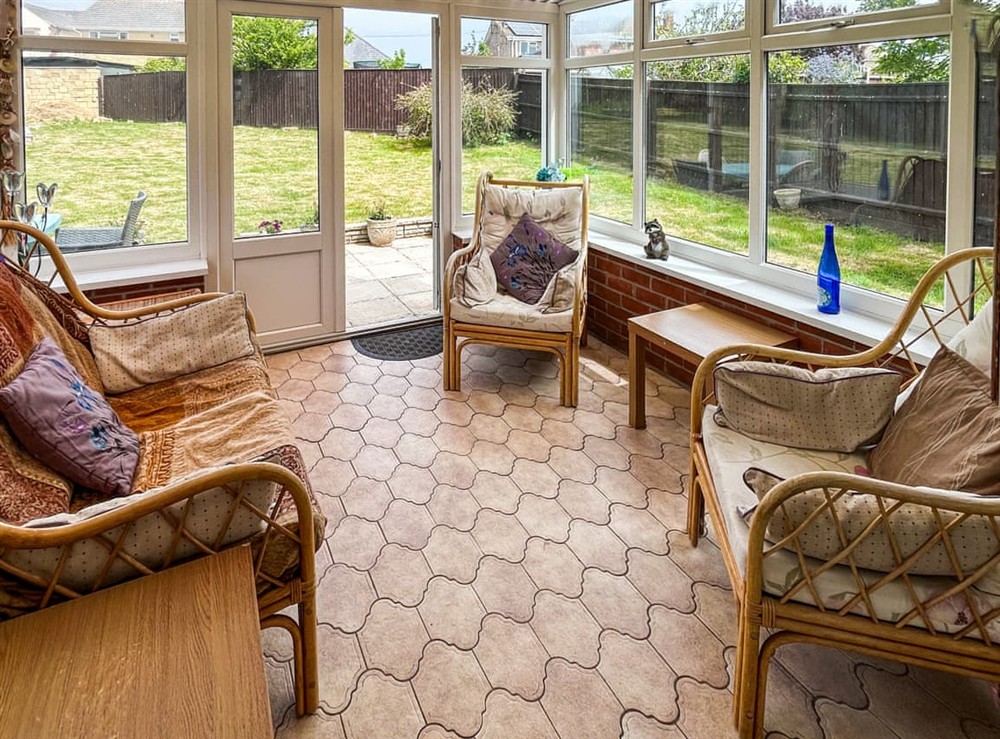 Sun room at Glenmore Garden in Weymouth, Dorset