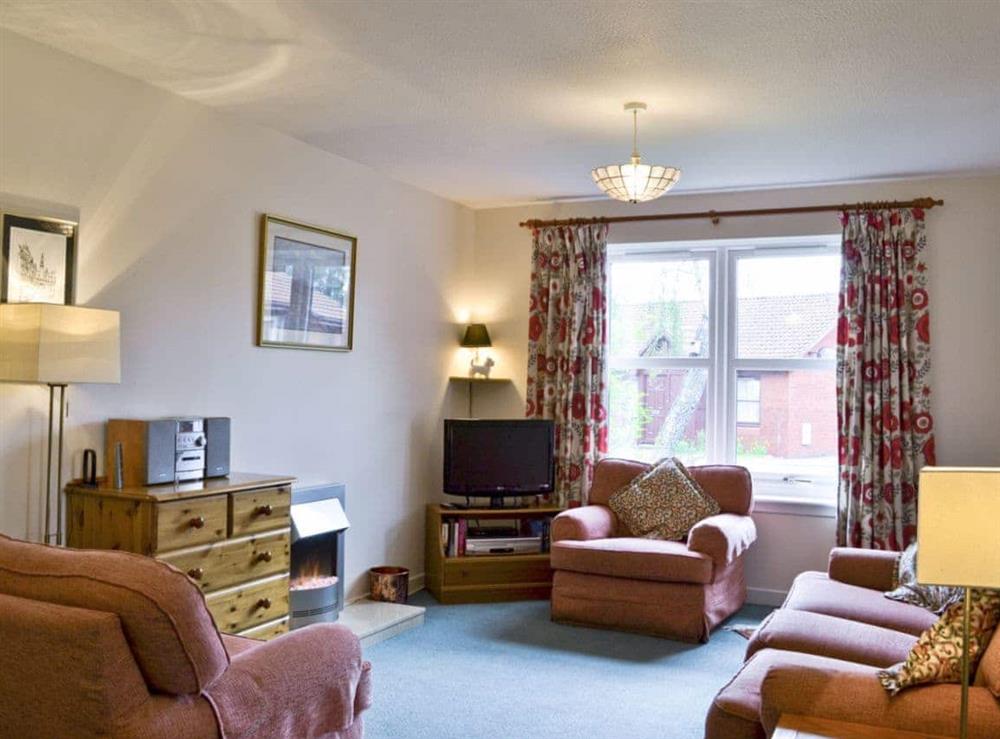 Living room at Glenrothay in Dalfaber, Aviemore, Inverness-Shire