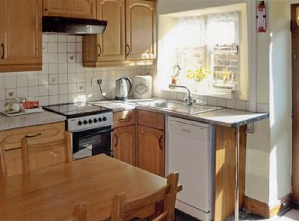 Kitchen at Glenroyd Cottage in Bishop Monkton, near Harrogate, North Yorkshire