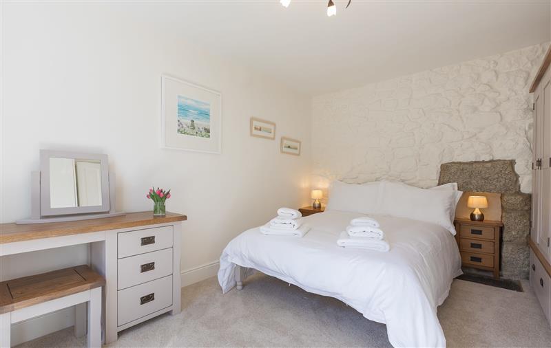 One of the bedrooms at Glenside House, Carbis Bay