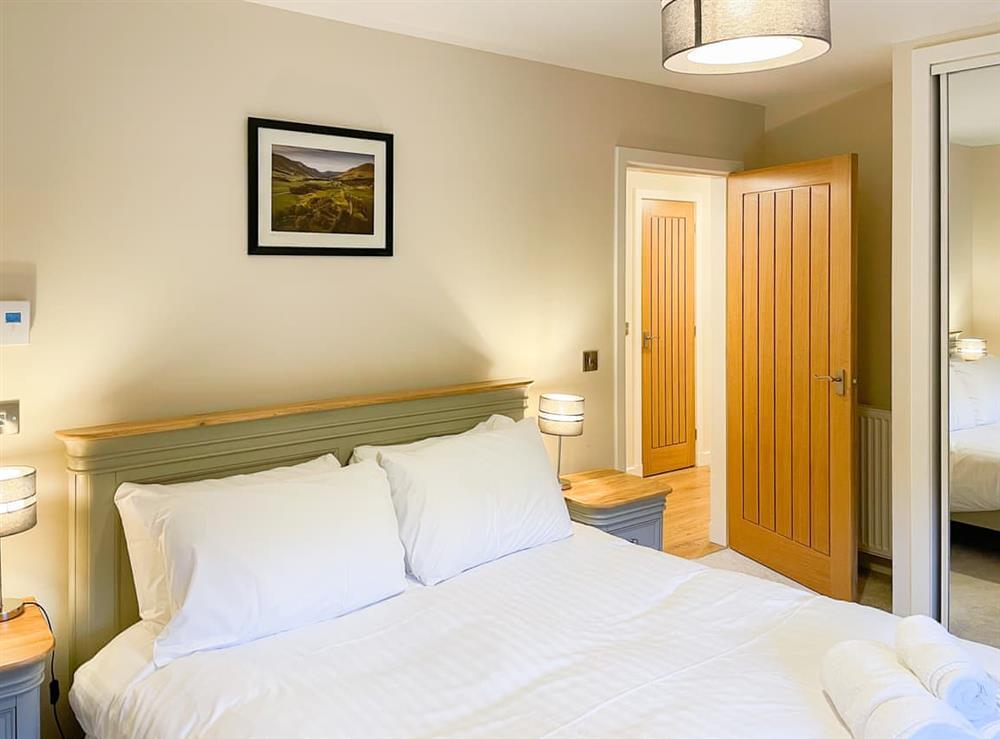 Double bedroom at Glenview in Glenclova, near Kirriemuir, Angus