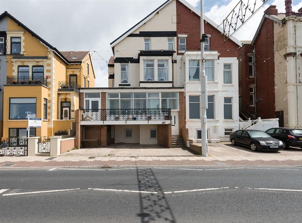 Seafront holiday property at Glenwalden in Blackpool, Lancashire