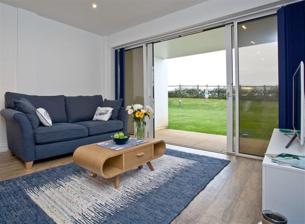 Living area at Glimpse in 36 Bredon Court, Newquay